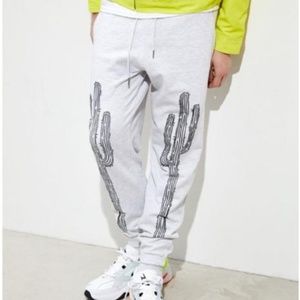 New UO Plant Museum Cactus Sweats Mens XL $85